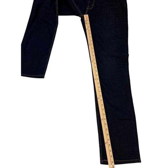 Levis 511 Jeans Mens 36x36 Blue Slim Fit Tapered Leg Stretch Denim Casual *READ* - Picture 6 of 12